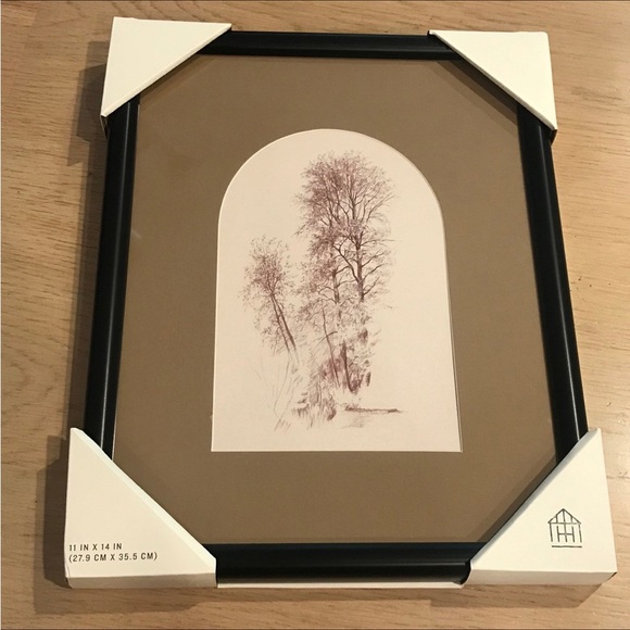 11"x14" Sepia Tree Framed Wall Art - Hearth & Hand™ with Magnolia - Picture 4 of 4